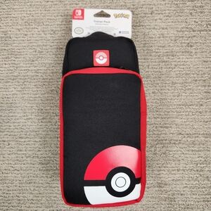 Nintendo Switch Pokemon Trainer Adventure Pack Shoulder Bag Case Poke Ball Red